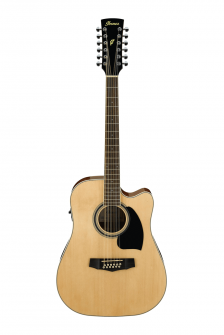 Ibanez PF1512ECE-NT 12-kielinen elektroakustinen kitara