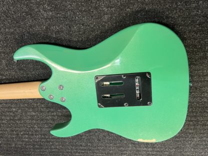 Käytetty Ibanez GRX40-MGN Metallic Light Green sähkökitara - Image 4