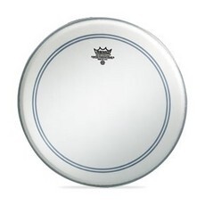 Remo 18" Powerstroke3 valkoinen karhea + Falam Slam-lätkä