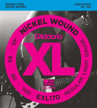 D'Addario EXL170 basson kielet 45-100