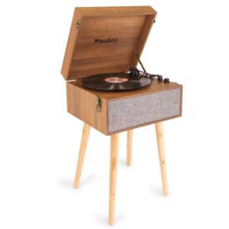 Audizio Fremont retro levysoitin jalustalla puun värinen