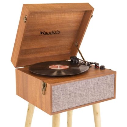 Audizio Fremont retro levysoitin jalustalla puun värinen - Image 6
