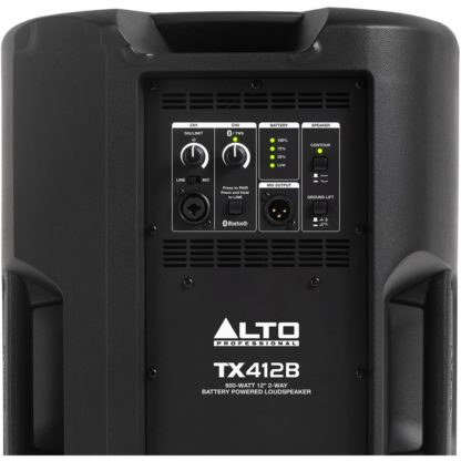 Alto TX412B aktiivikaiutin akullla, Bluetooth ym. - Image 3
