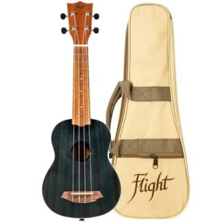 Flight NUS380 Topaz sopraanoukulele, sis. GigBag