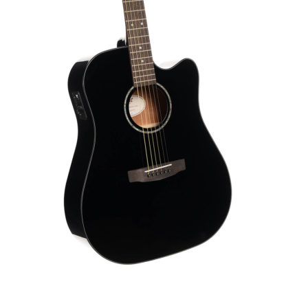 Cort Earth60CE BK elektroakustinen kitara - Image 6