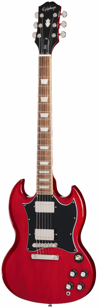 Epiphone SG Standard Cherry CH sähkökitara sis. GigBag