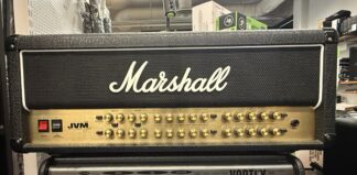 Käytetty Marshall JVM410H kitaravahvistin