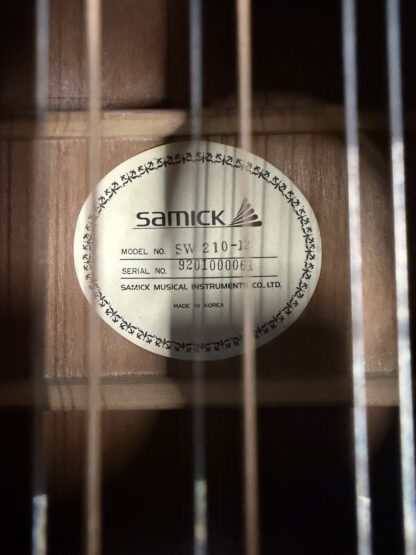 Käytetty Samick SW210-12 12K akustinen kitara - Image 5