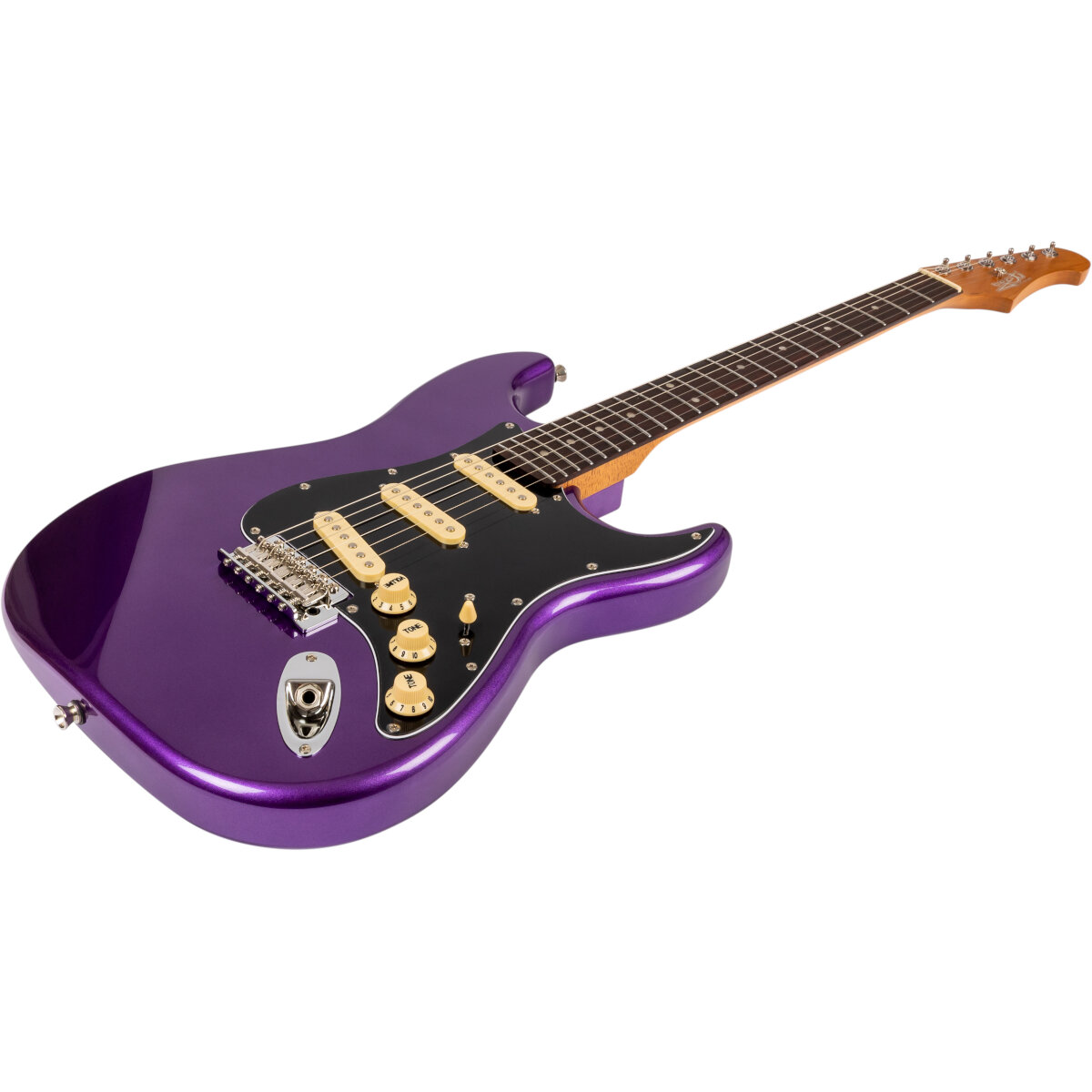 Jet Guitars JS-300PLMR RW Plum Metallic sähkökitara - Image 4