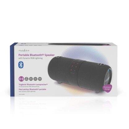 Nedis Bluetooth® Kaiutin Kannettava muotoilu | 40 W | Stereo | Sisäänrakennettu mikrofoni | IPX6 | Linkitettävä - Image 2