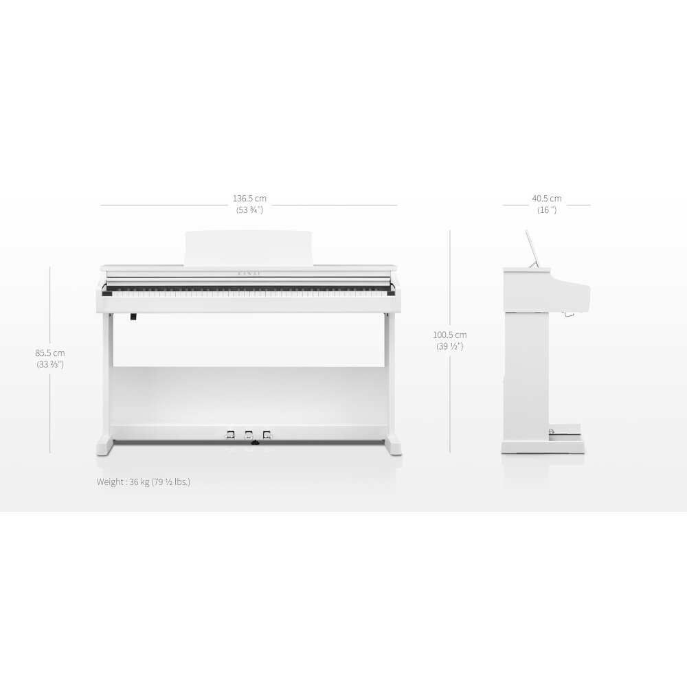 Kawai CX102 W Digitaalipiano Valkoinen - Image 4