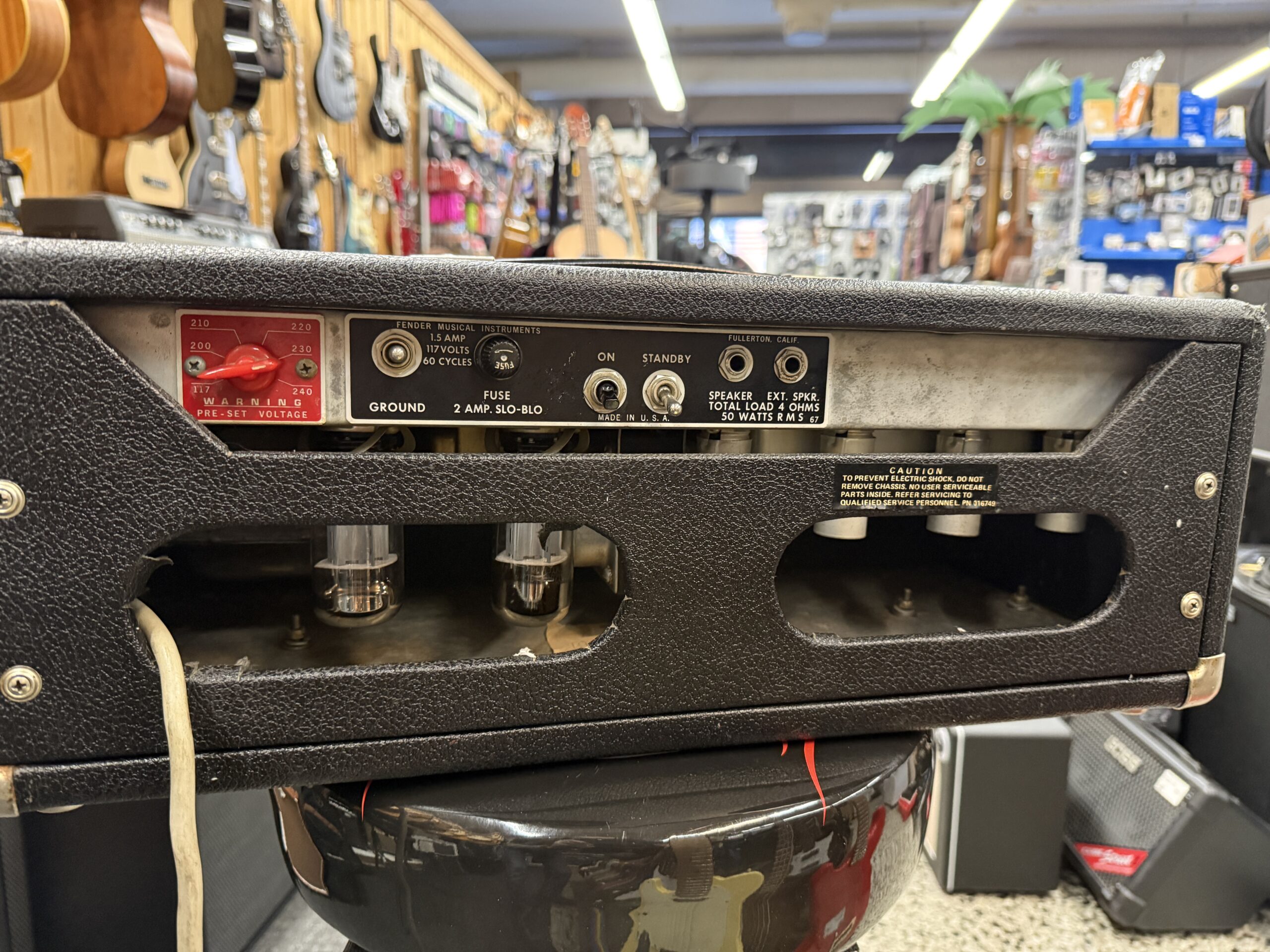 Käytetty Fender Bassman 50 2-Channel 50-Watt Guitar Amp Head vahvistin - Image 2