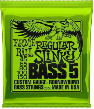 Ernie Ball 2836 5-String Bass Regular Slinky Nickel 45-130