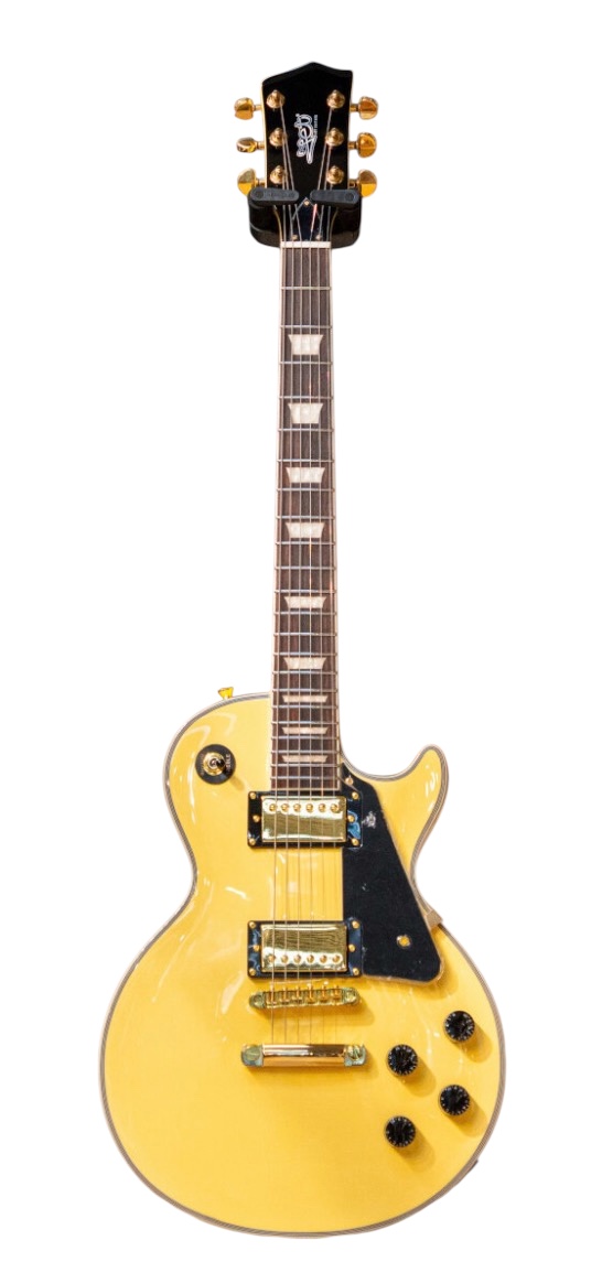 Jet Guitars JL-500 Singlecut Vintage Yellow sähkökitara