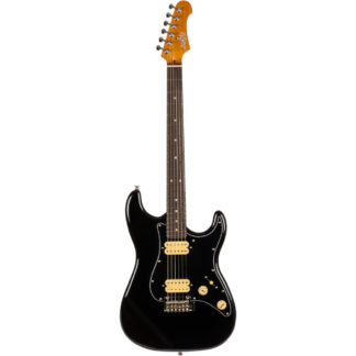 Jet Guitars JS-400 HH RW Black sähkökitara