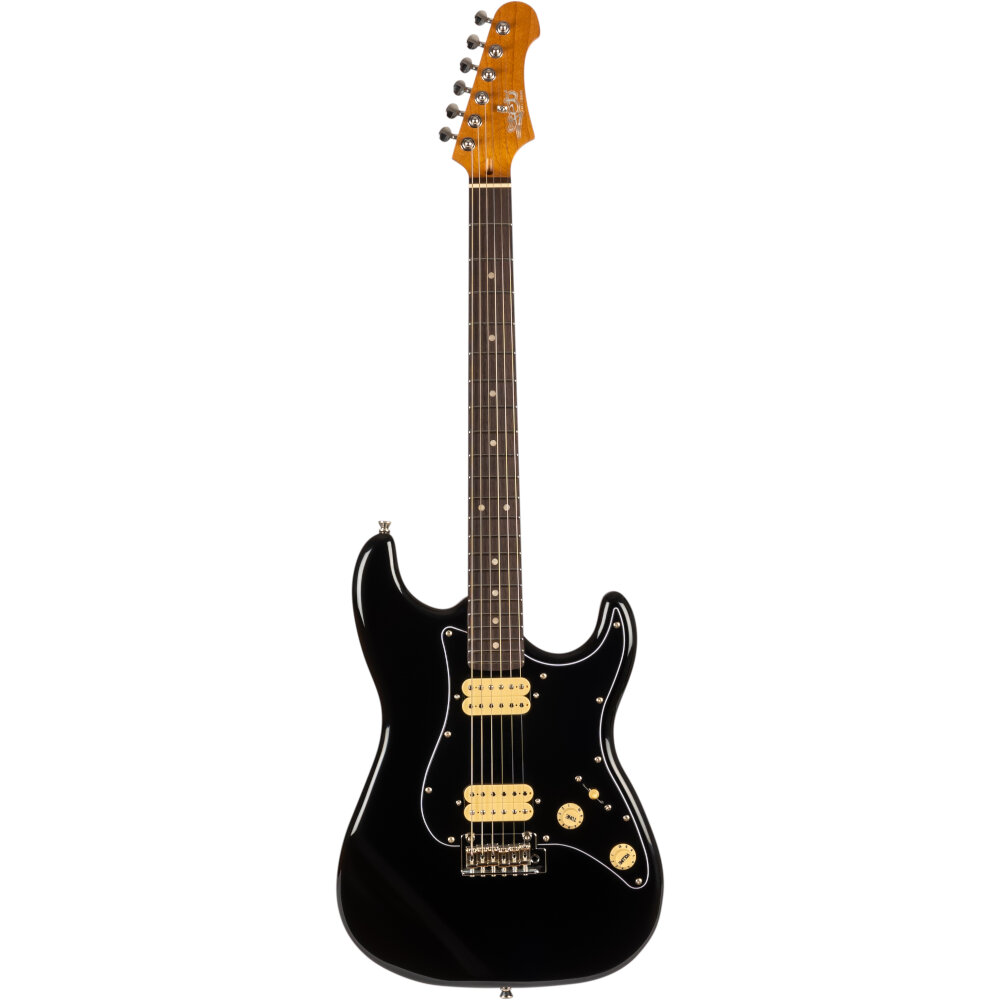 Jet Guitars JS-400 HH RW Black sähkökitara