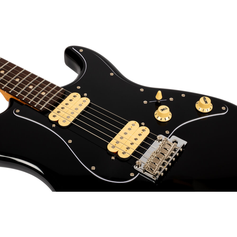 Jet Guitars JS-400 HH RW Black sähkökitara - Image 3