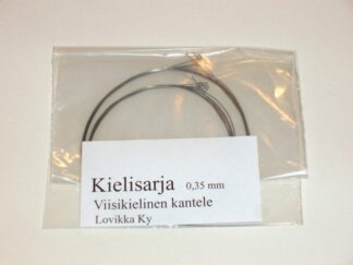 Kielisarja 5-kielinen kantele-sis. 6 kpl kieliä