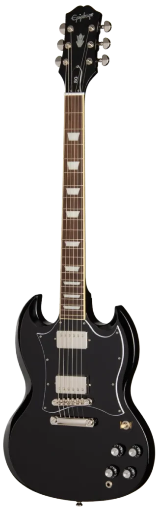 Epiphone SG Standard Ebony sähkökitara sis. GigBag