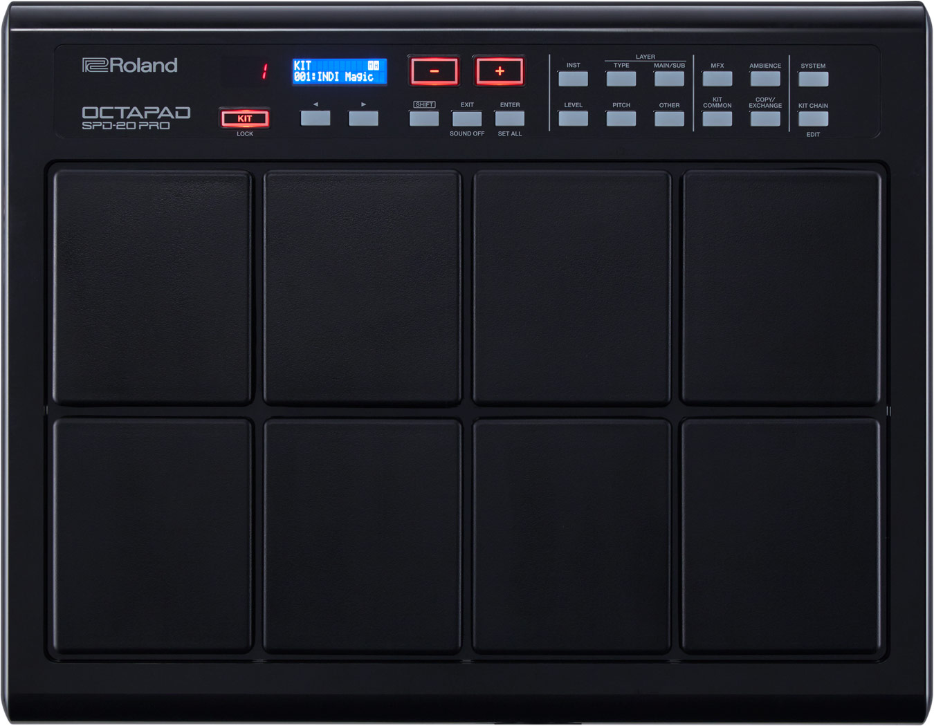 Roland SPD-20PRO 8-Pad Percussion Pad, valkoinen - Image 2