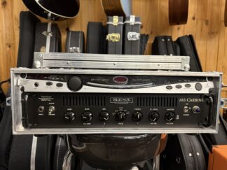 Käytetty Mesa Boogie M6 Carbine bassovahvistin/räkki/Behringer vir.mittari (myyntitilituote)
