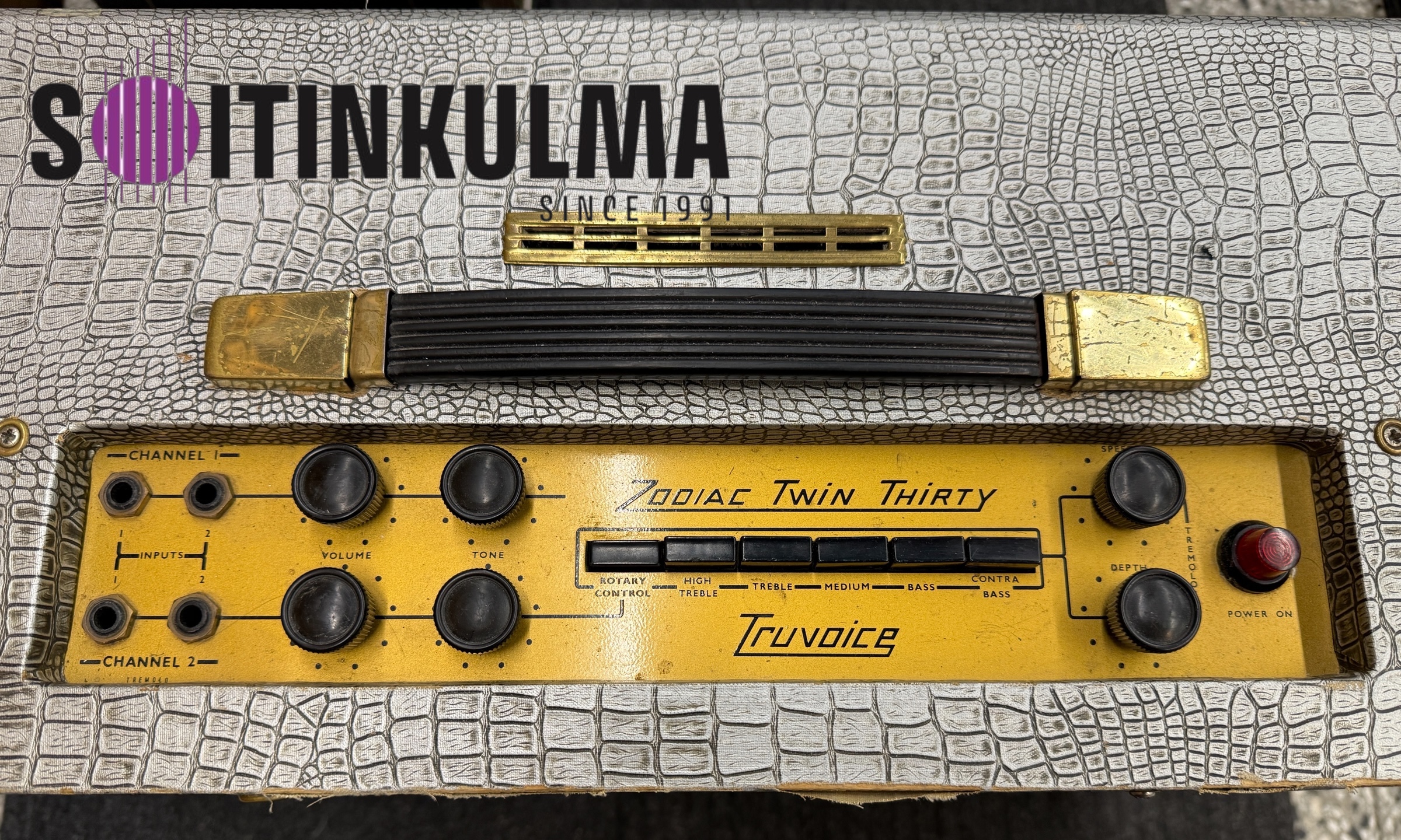 Käytetty Selmer Truevoice Zodiak Twin Thirty kitaravahvistin - Image 2