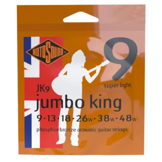 Rotosound JK9 Jumbo King akustisen kitaran kielet 009-048