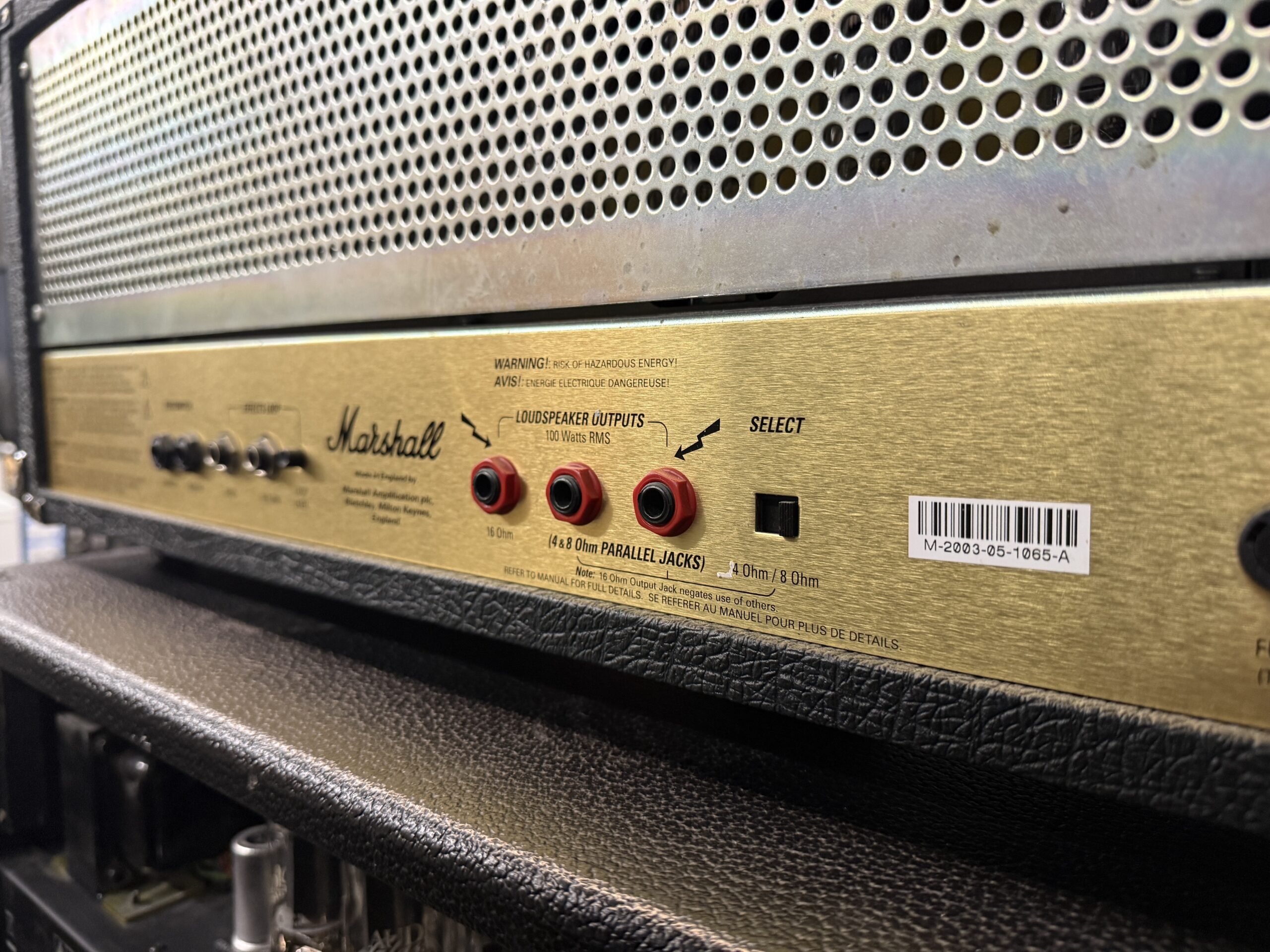 Käytetty Marshall JCM2000 Dual Super Lead kitaravahvistin - Image 2
