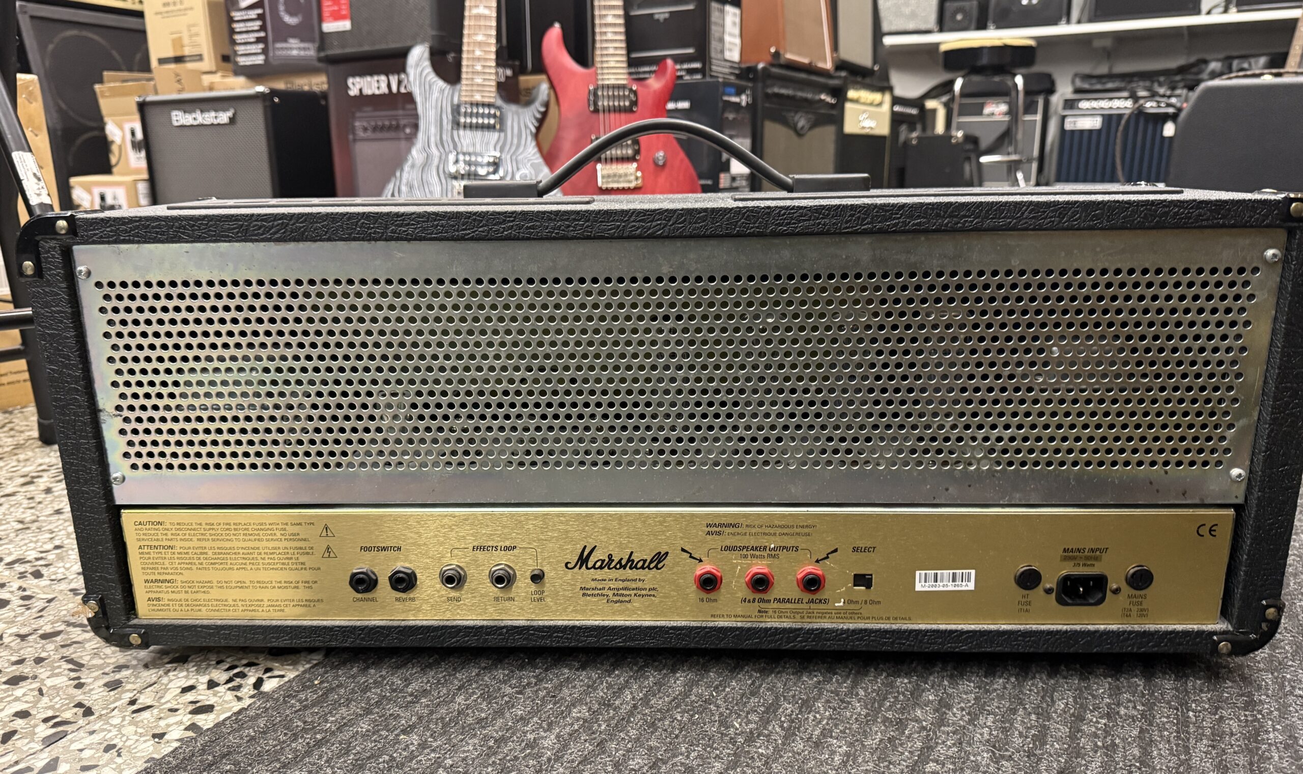 Käytetty Marshall JCM2000 Dual Super Lead kitaravahvistin - Image 3