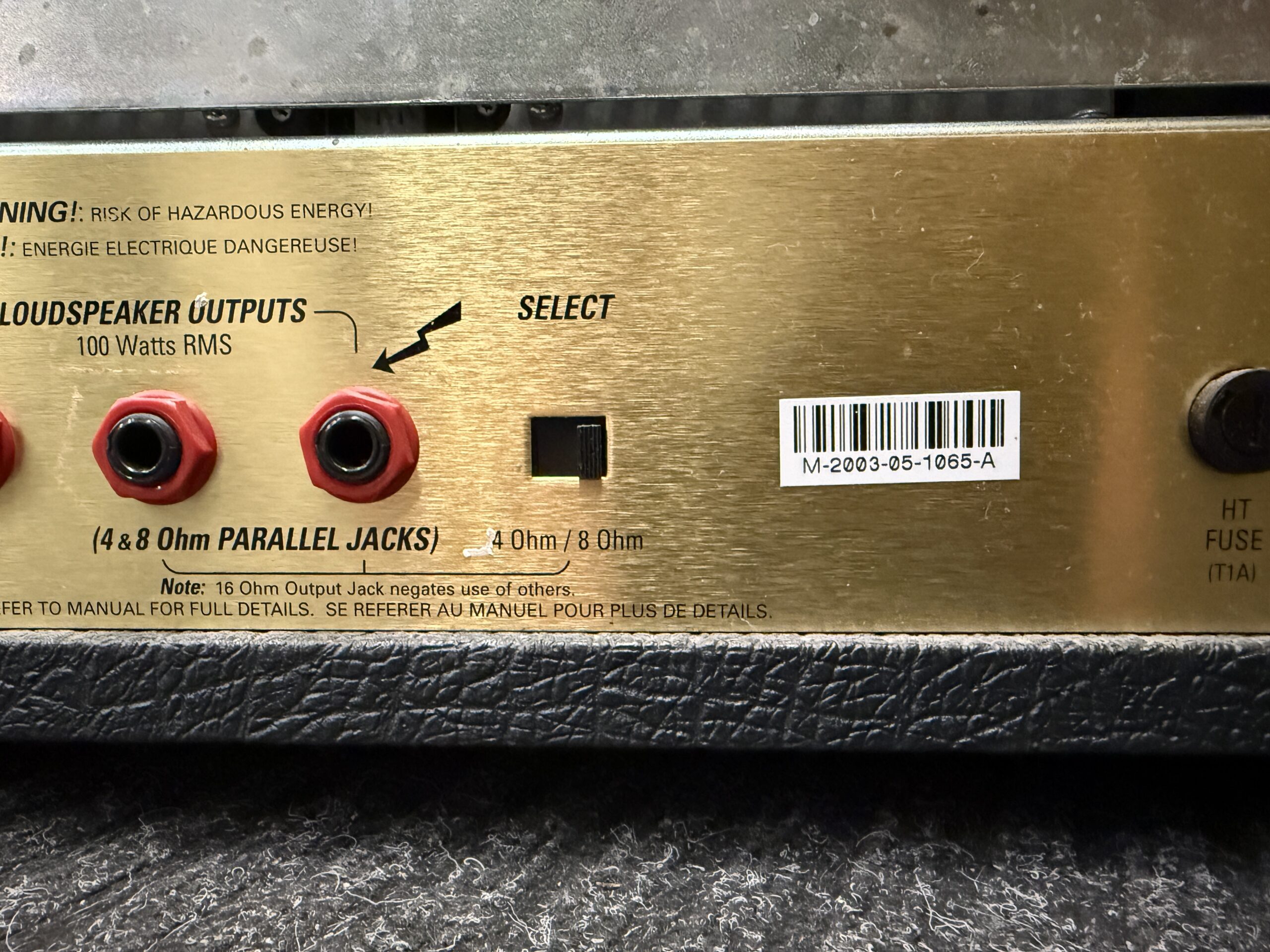 Käytetty Marshall JCM2000 Dual Super Lead kitaravahvistin - Image 4