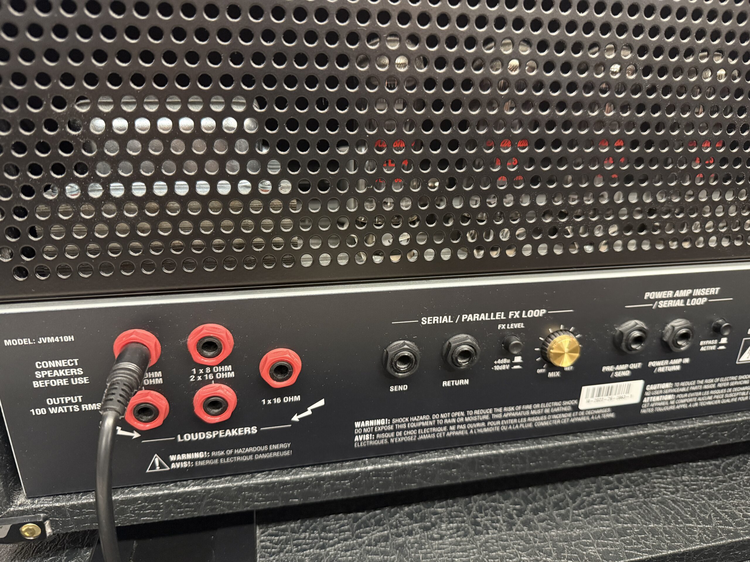 Käytetty Marshall JVM410H kitaravahvistin - Image 2