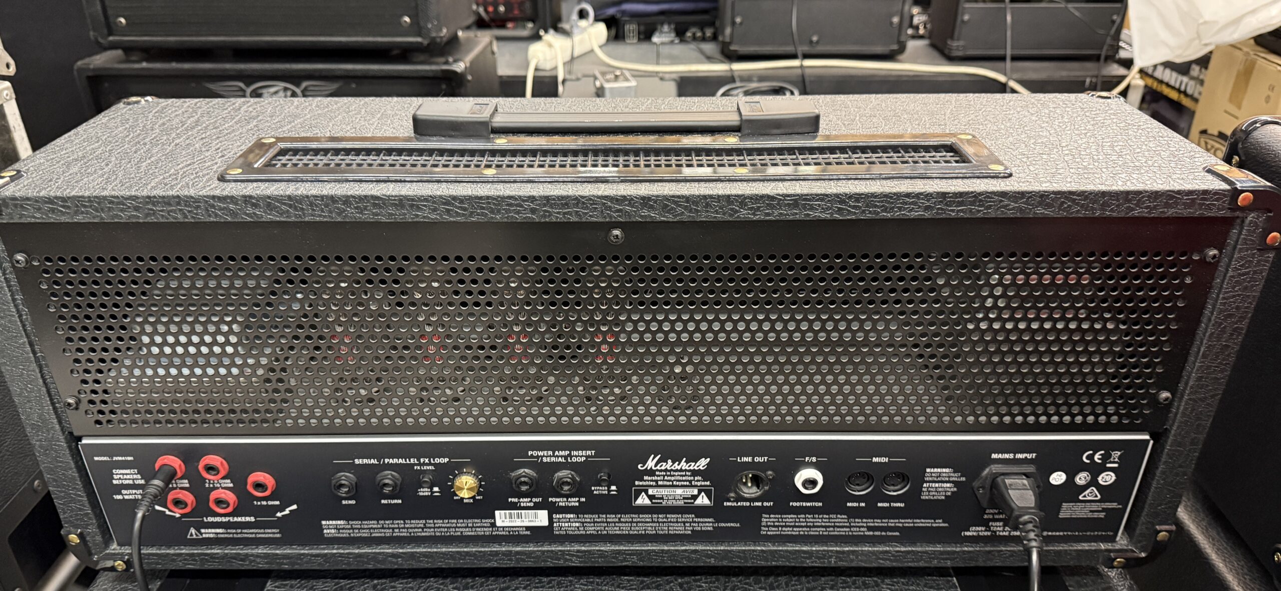Käytetty Marshall JVM410H kitaravahvistin - Image 4