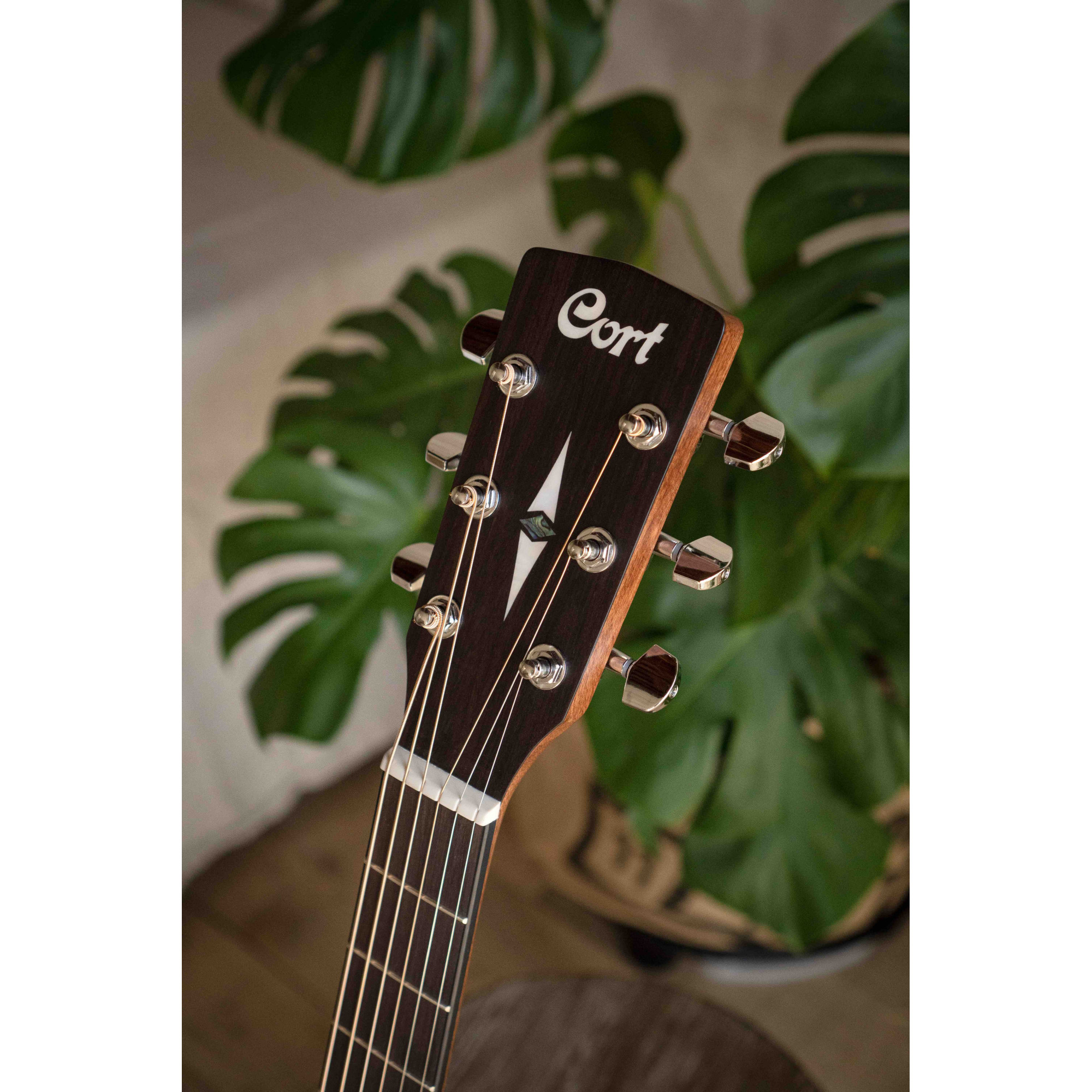 Cort MR500E Brown Burst elektroakustinen kitara - Image 4